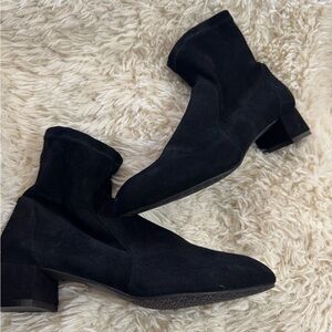 Stuart Weitzman Women's Sofia Stretch Bootie